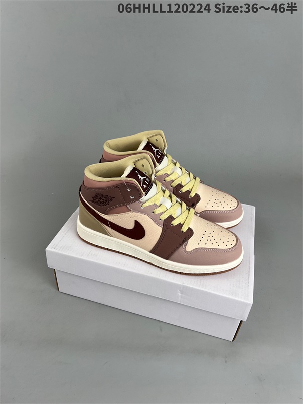 women air jordan 1 shoes H 2023-2-27-016